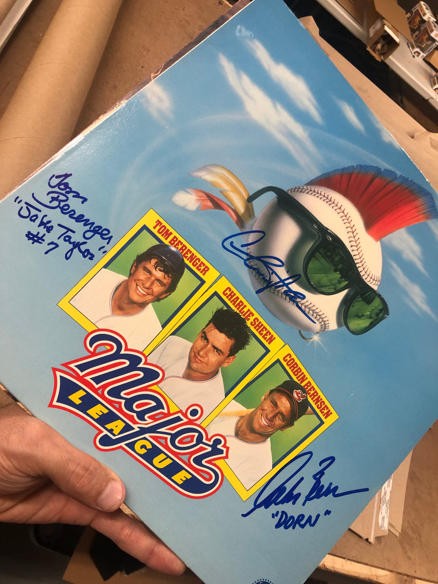 Major League cast signed laserdisc sleeve (no disc) – Leeloo