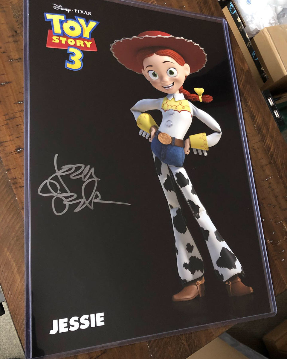 Joan Cusack 直筆サインカード Jessie JOAN CUSACK - 12x18 Toy Story 