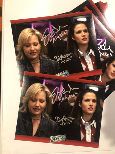‘Strike Back’ dual 8x10 Joey&Renee