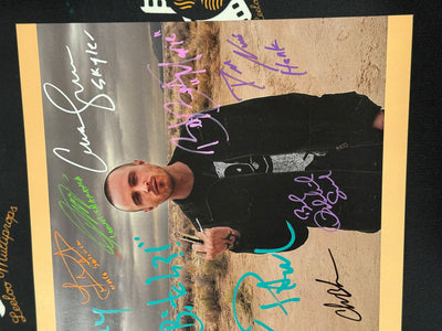 Breaking Bad 12x16 (C1)cast of 13: Dean, Aaron, Gunn, RJ, Odenkirk, Banks, Cruz, Matt, Charles, Betsy, Luis & Daniel Moncada, Steven Q.
