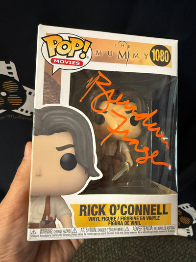 Brendan Fraser signed Mummy Pop (a) *see photos