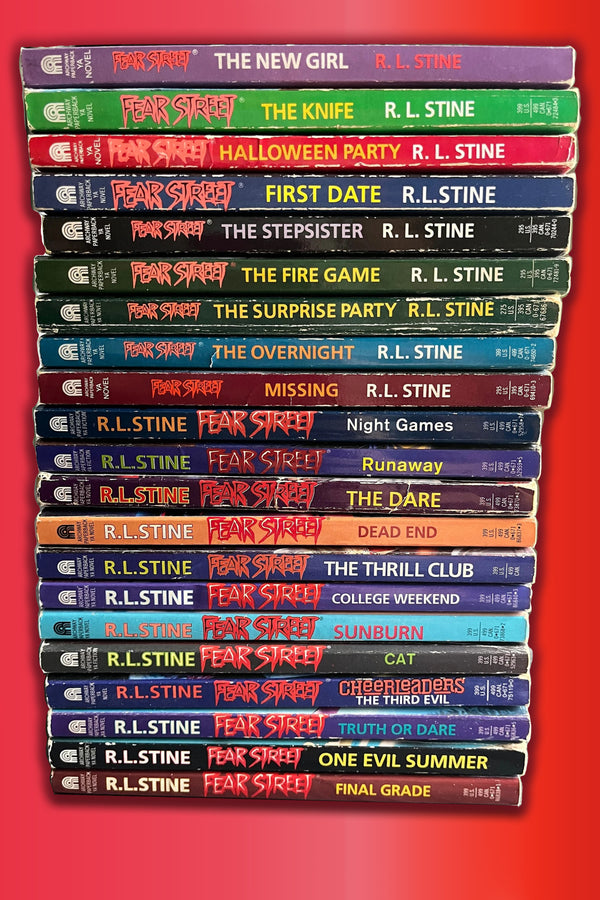 R.L. Stine 12x18 signed FEAR STREET (b) pre order (late June)