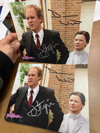 Footloose dual 8x10 (a) signed by John Lithgow & Dianne Wiest