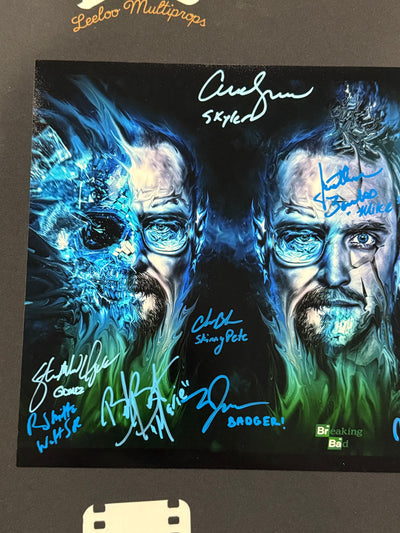 Breaking Bad 12x18 (A2)cast of 12: Dean, Gunn, RJ, Odenkirk, Banks, Cruz, Matt, Charles, Betsy, Luis & Daniel Moncada, Steven Q.