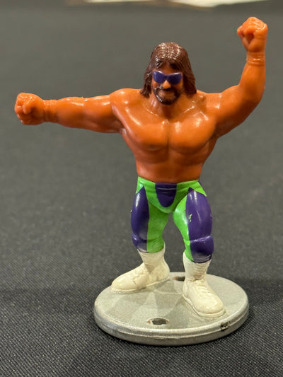 WWF hasbro mini Macho Man royal rumble wrestling figure (a)