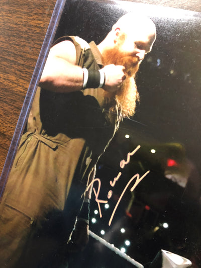 Wyatt Family 11x14 (a) signed by all 3 Bray, Braun & Rowan