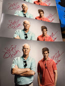 Dexter 16x20 dual signed Michael C. Hall & John Lithgow w/character names. Exclusive item!!