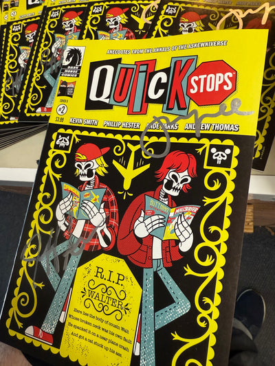 Quick Stops comic (A) dual signed Jason Lee & Jeff Anderson