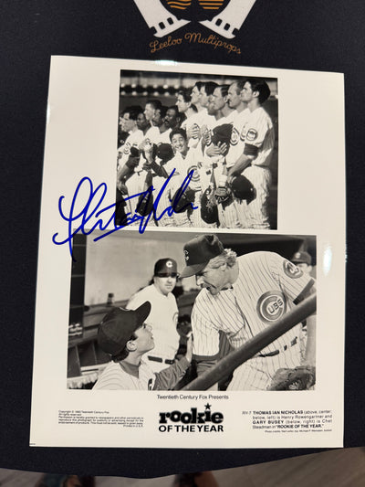 Rookie of the year original press photo signed Thomas Ian Nicholas (a)