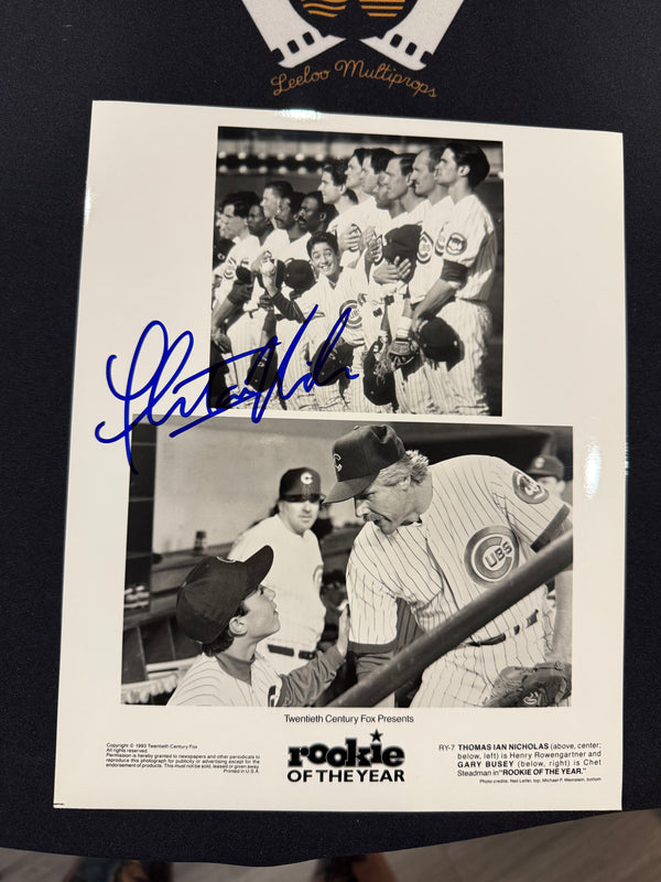 Rookie of the year original press photo signed Thomas Ian Nicholas (a)