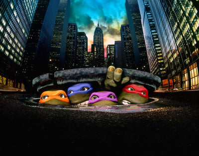 11x14 Teenage Mutant Ninja Turtles Sewer Shot