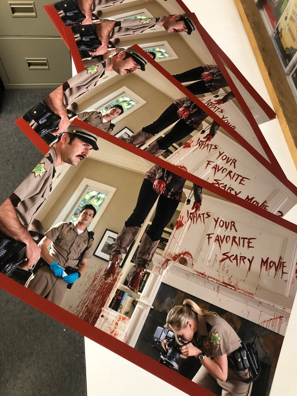 DAVID ARQUETTE - SCREAM 4 - Bloody Scene 12x18