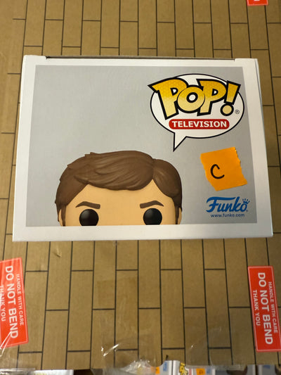 Dexter signed Funko pop Michael C. Hall (white-C)