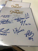 The Sandlot script cover signed by 8