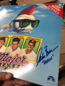 Major League cast signed laserdisc sleeve (no disc)