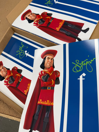 Lord Farquaad (Shrek) 16x20 (b) signed by John Lithgow
