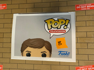 Dexter signed Funko pop Michael C. Hall (white-B)
