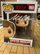 Dexter signed Funko pop Michael C. Hall (white-A)