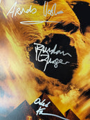 The Mummy 12x18 Triple signed print (A) Brendan Fraser, Arnold Vosloo & Oded Fehr (rare)