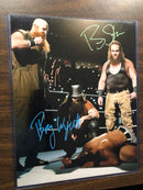 Wyatt Family 11x14 (a) signed by all 3 Bray, Braun & Rowan