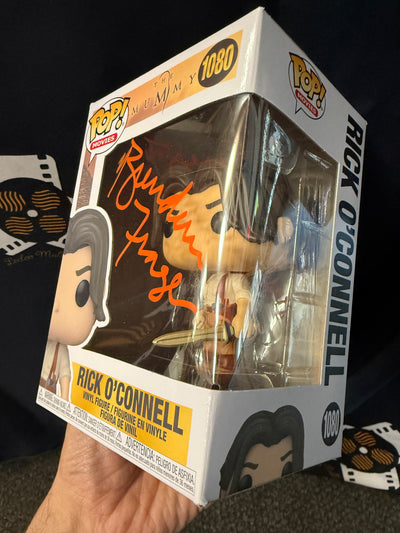 Brendan Fraser signed Mummy Pop (a) *see photos