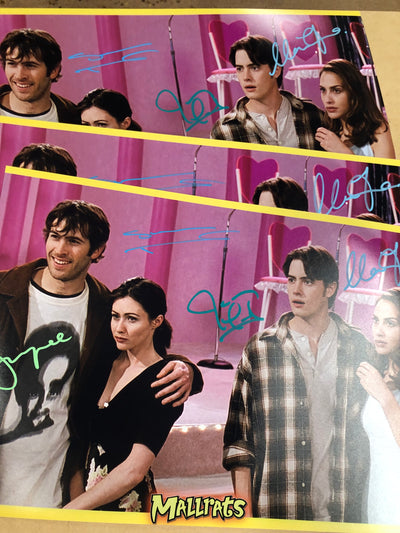 12x18 Mallrats complete signed by all 4 RARE: WINTER DEAL 2024