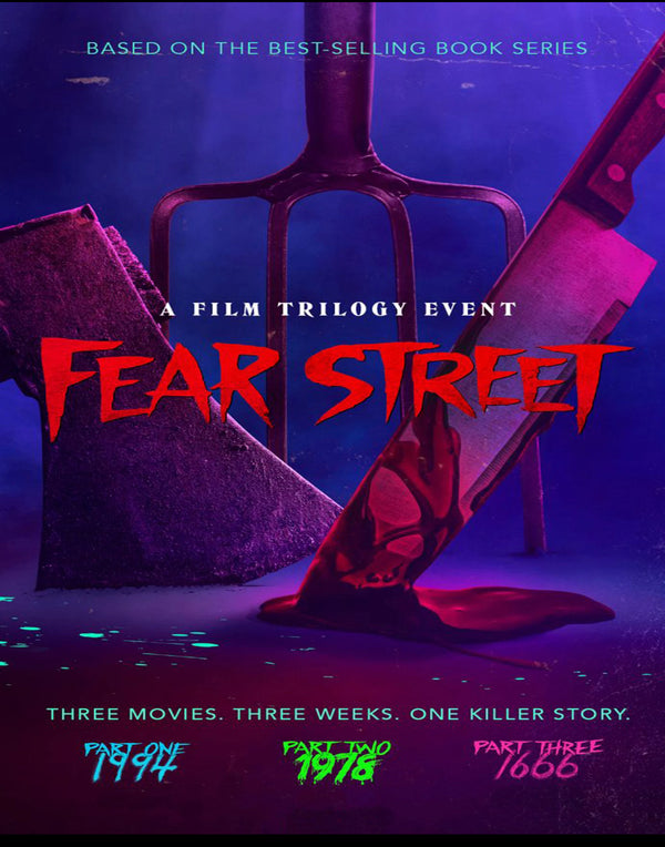 R.L. Stine 16x20 signed Fear Street (a) pre order (late June)