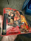 WWF (rare) Razor Ramon FUNSKOOL brand -carded wrestling figure *not hasbro