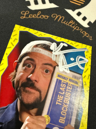 Kevin Smith signed “The Last Blockbuster” trading card (b)