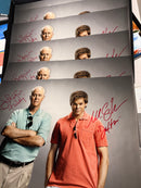 Dexter dual signed 16x20 Michael C. Hall & John Lithgow w/character names