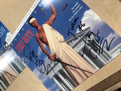 Pauly Shore Jury Duty signed laserdisc sleeve (no disc) WINTER DEAL 2024