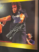WWF 12x16 signed Hulk Hogan & Undertaker