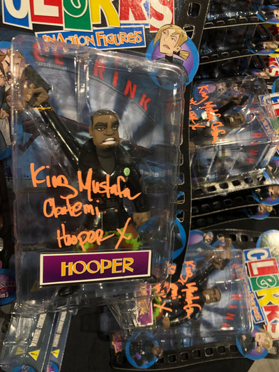 Chasing Amy ‘Hooper’ figure signed w/ “Hooper” Inscription (orange)