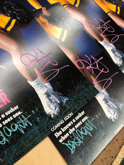 Buffy the vampire slayer 12x18 dual signed David Arquette and Kristy Swanson WINTER DEAL 2024