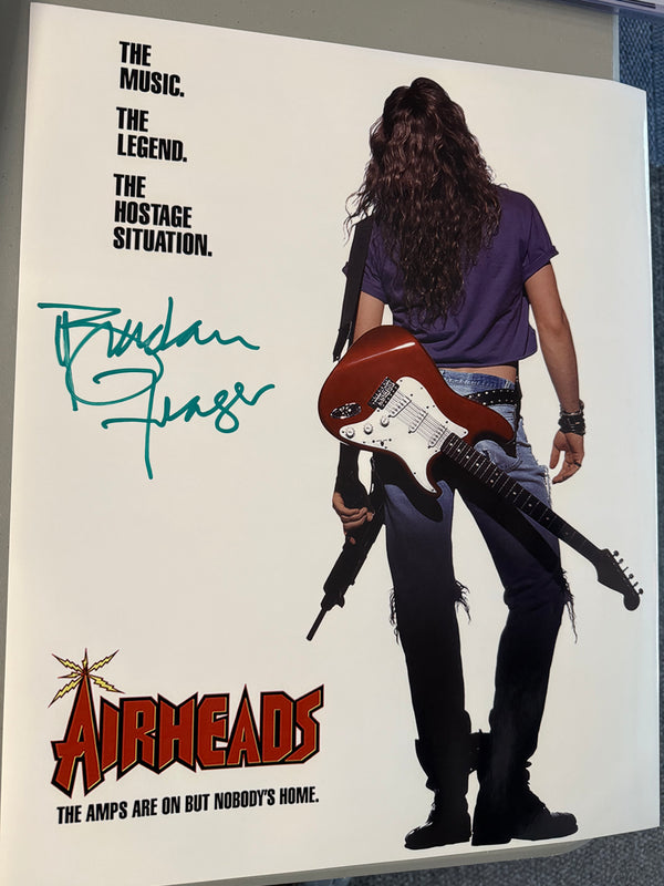 Brendan Fraser 16x20 Signed Airheads (a)