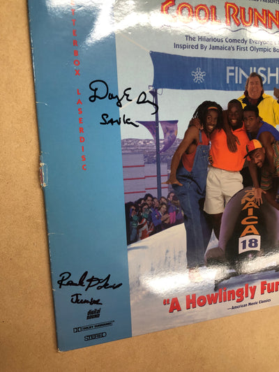 Cool Runnings laserdisc cast signed WINTER DEAL 2024