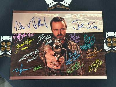 Breaking Bad 12x16 (B1)cast of 14: Dean, Aaron, Margolis, Gunn, RJ, Odenkirk, Banks, Cruz, Matt, Charles, Betsy, Luis & Daniel Moncada, Steven Q.