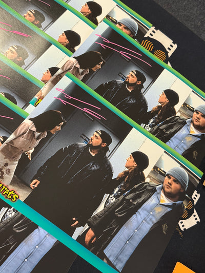 Mallrats 11x14 Quadruple signed Shannen Doherty(pink), Kevin Smith, Jay Mewes & Ethan Suplee (pre order)