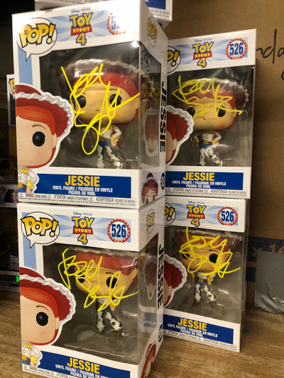 Joan Cusack signed ‘Jessie’ Toy Story funko pop WINTER DEAL 2024