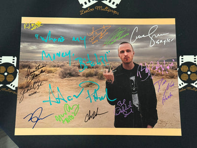 Breaking Bad 12x16 (C1)cast of 13: Dean, Aaron, Gunn, RJ, Odenkirk, Banks, Cruz, Matt, Charles, Betsy, Luis & Daniel Moncada, Steven Q.