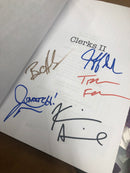 Clerks 2 cast signed book