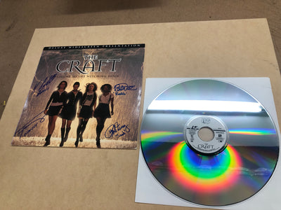 The Craft laserdisc signed by all 4 witches WINTER DEAL 2024