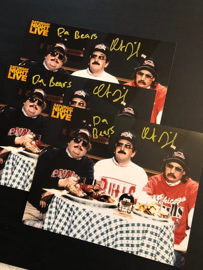 Robert Smigel 8x10 da bears SNL WINTER DEAL 2024