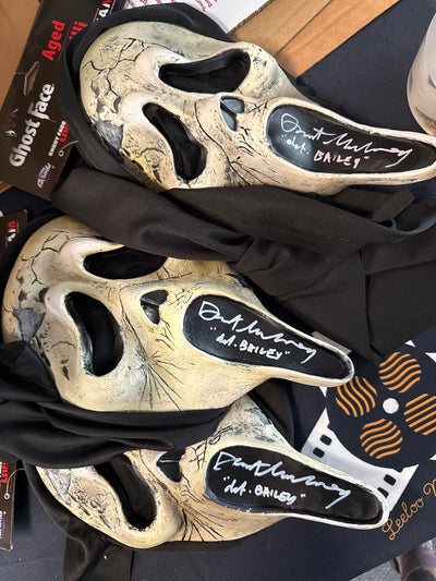 Scream Dermot Mulroney signed Ghostface mask