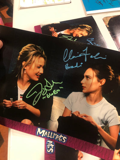 Mallrats’ dual 11x14 Claire & Joey