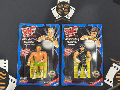 WWF New aged outlaws bend-ems carded wrestling figure set of 2 Billy Gunn road dogg