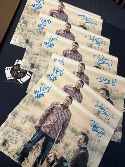 Breaking Bad signed 11x14 Bob Odenkirk & Ray Cruz *character names added