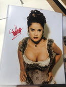 Salma Hayek signed 11x14