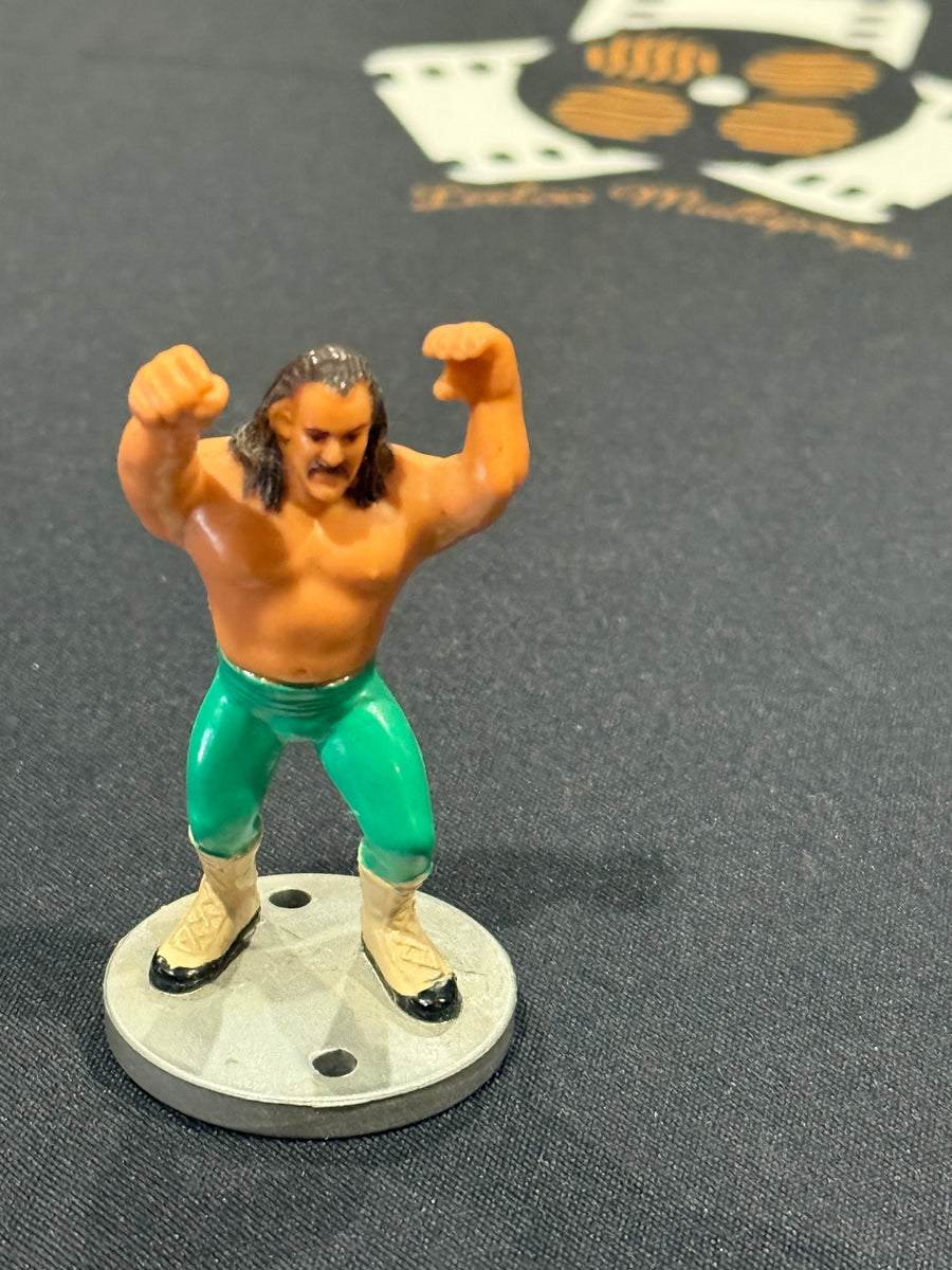 WWF hasbro Jake the snake Roberts mini royal rumble wrestling figure ...