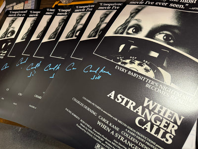 When A Stranger Calls (1979) 12x18 autographed by Carol Kane w/character name